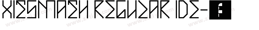 XITSMath Regular Ide字体转换